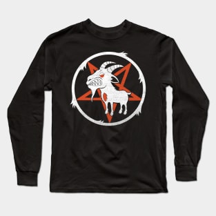 Satanic Goat Pentagram Long Sleeve T-Shirt